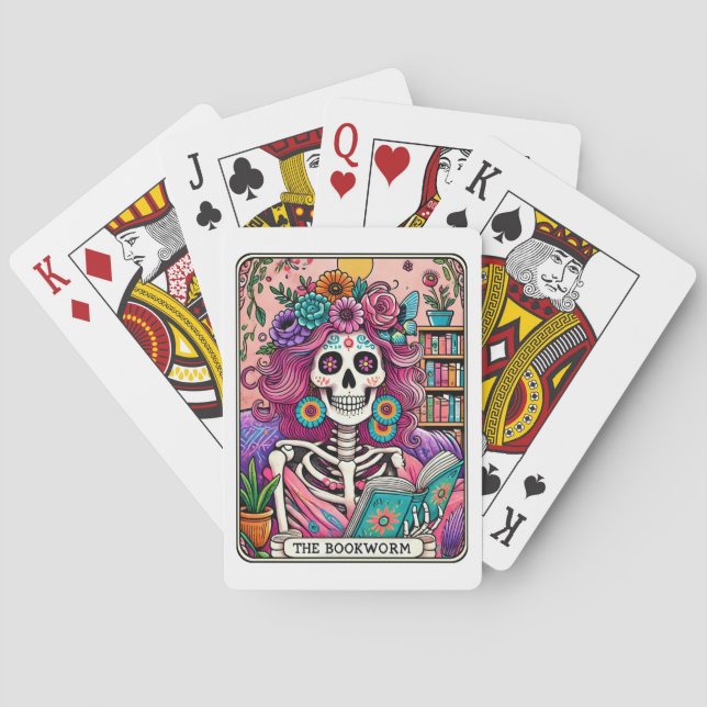 Jeu De Cartes Le ver de livre (dos)