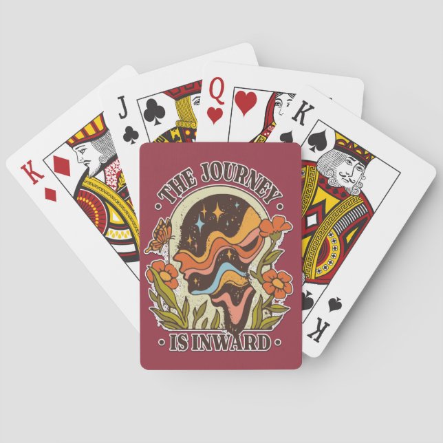 Jeu De Cartes Le Voyage Se Fait En Intérieur (dos)
