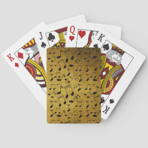 Jeu De Cartes leçon de musique, notes