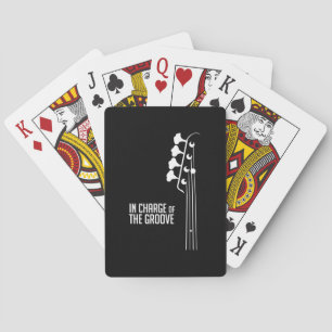 Jeu De Cartes Lecteur de basse en charge du Groove