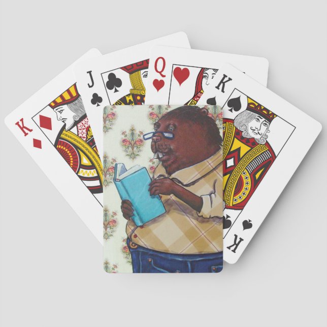Jeu De Cartes Lecteur de cartes Beaver (dos)
