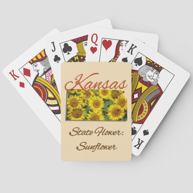 Jeu De Cartes Lecture de cartes - KANSAS (dos)