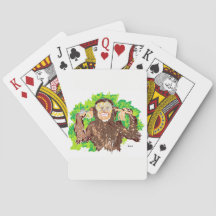 Lecture de cartes /Singe