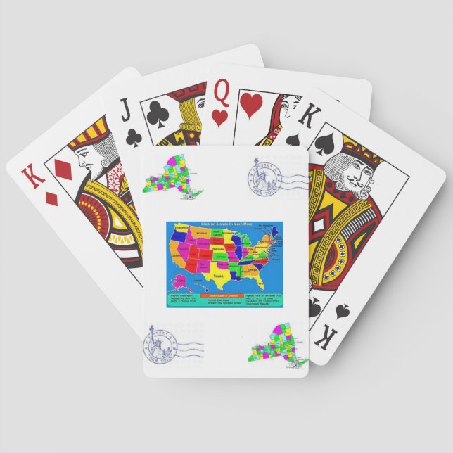 Jeu De Cartes Lecture du pont de carte (dos)