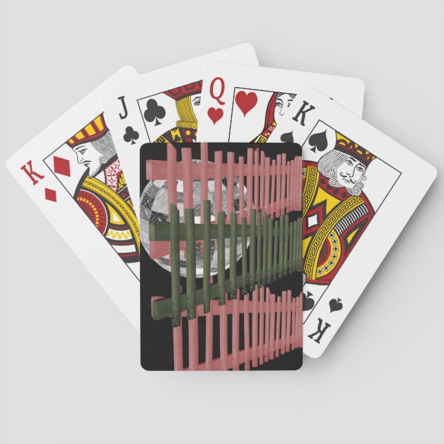 Jeu De Cartes Lecture du pont de carte (dos)