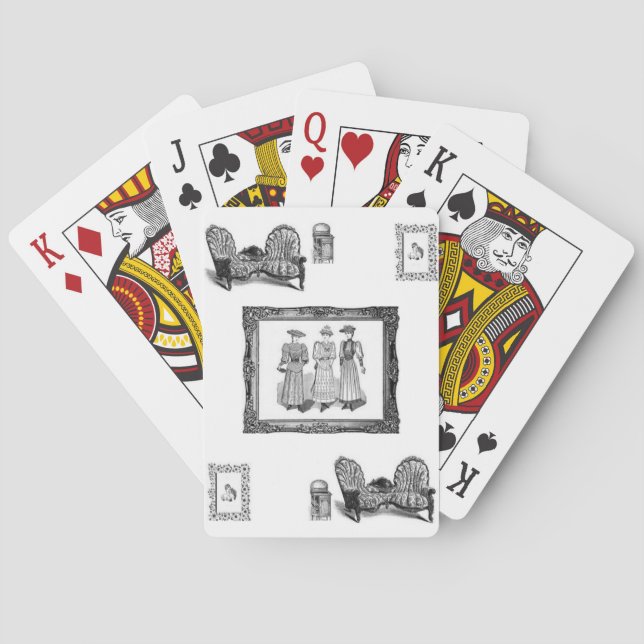 Jeu De Cartes Lecture du pont de carte (dos)