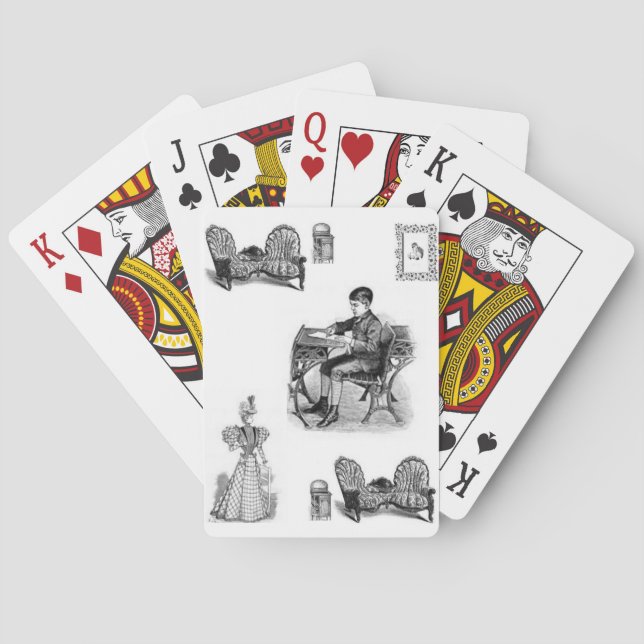 Jeu De Cartes Lecture du pont de carte (dos)