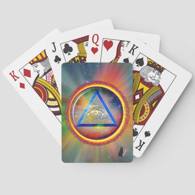 Jeu De Cartes Lentières De La Providence (dos)