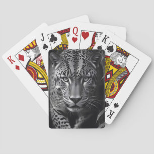 Jeu De Cartes Leopard Faune Majestic Nature Vie Fond d'écran