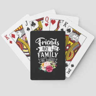 Jeu De Cartes Les amis sont la famille que nous choisissons