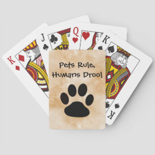 Jeu De Cartes Les Animaux Régissent La Lecture Des Cartes
