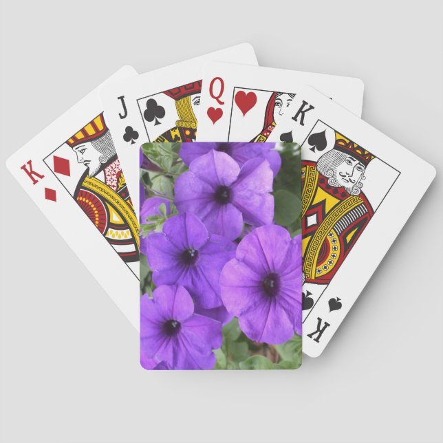Jeu De Cartes Les belles pétunias de grand-mère (dos)