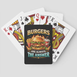 Jeu De Cartes Les Burgers Sont Toujours la Réponse