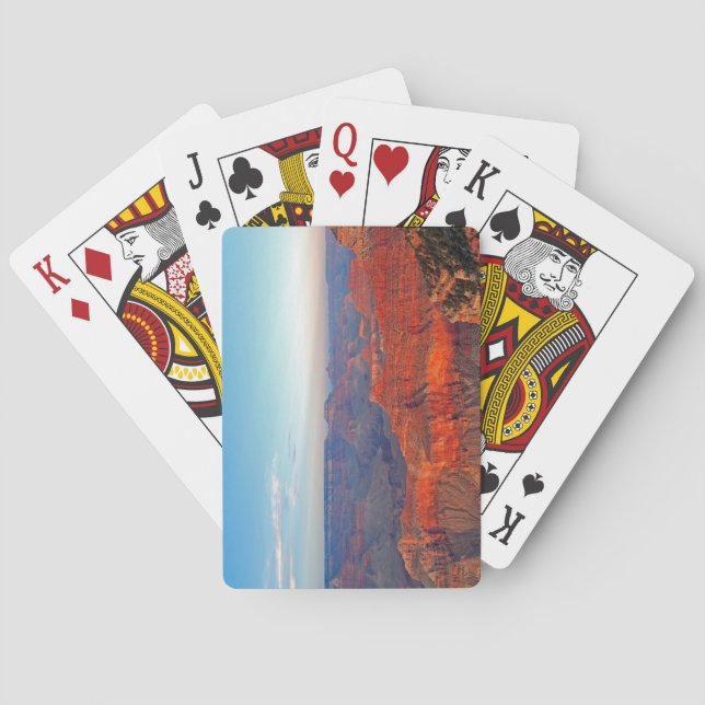 Jeu De Cartes Les cartes de jeu de canyon grand (dos)