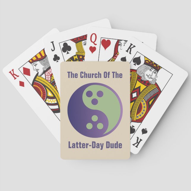 Jeu De Cartes Les Cartes De Jeu Du Dudéisme (dos)