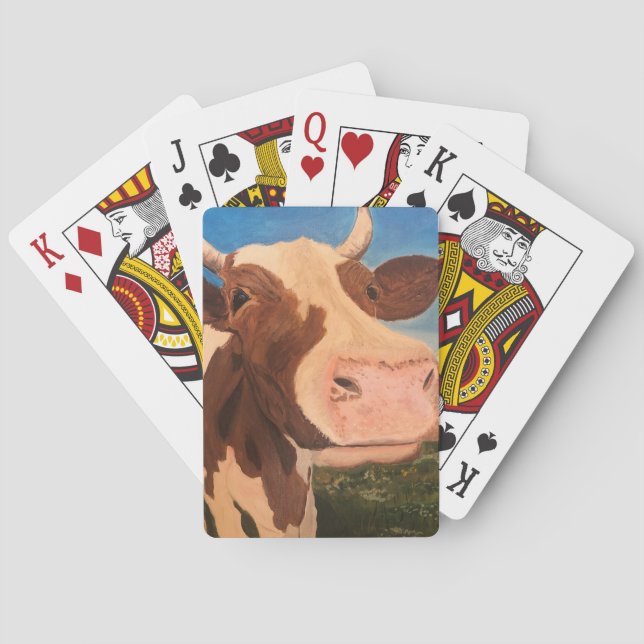 Jeu De Cartes Les Cartes De Vaches (dos)