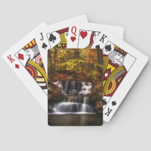 Jeu De Cartes Les cascades   Connecticut Nouvelle-Angleterre
