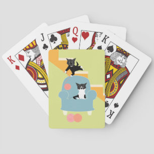 Jeu De Cartes Les chats jouent aux cartes