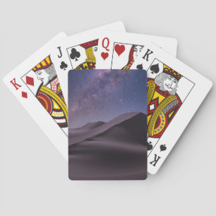 Jeu De Cartes Les déserts   Lait Way Starry Sky Sand Dune Dubai