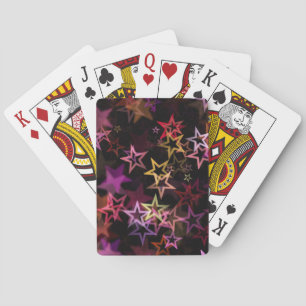 Jeu De Cartes Les Étoiles Colorées Dansent En Toute Sensation