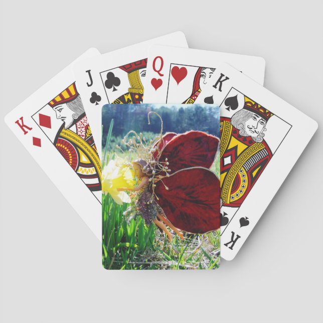 Jeu De Cartes Les fées dans les jonquilles (dos)