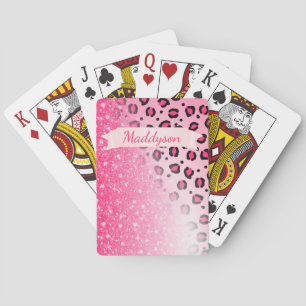 Jeu De Cartes Les filles de l'adolescence ont personnalisé