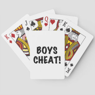 Jeu De Cartes Les garçons trichent