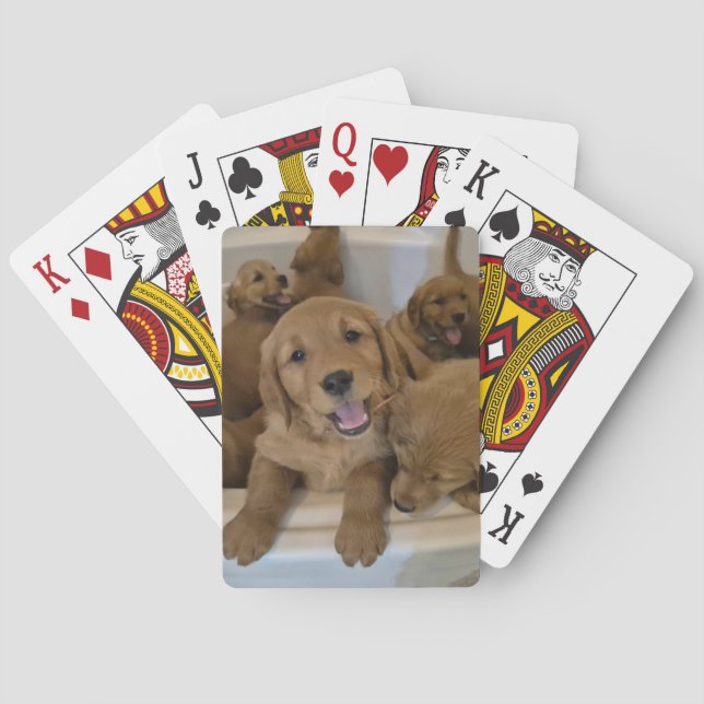 Jeu De Cartes Les golfeurs dans une baignoire (dos)