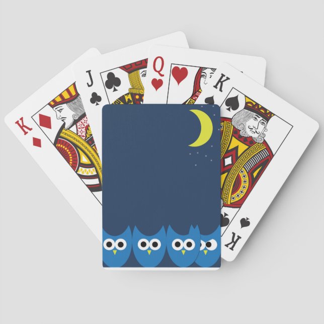Jeu De Cartes Les hiboux (dos)