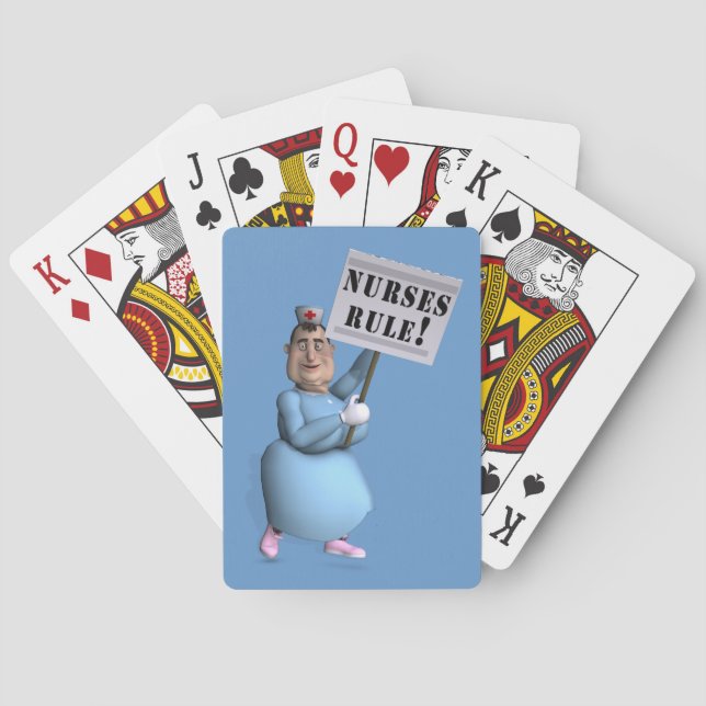 Jeu De Cartes Les infirmières ! (dos)