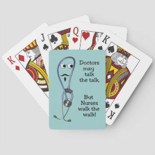 Jeu De Cartes Les Infirmières Marchent La Marche Jouer Des Carte