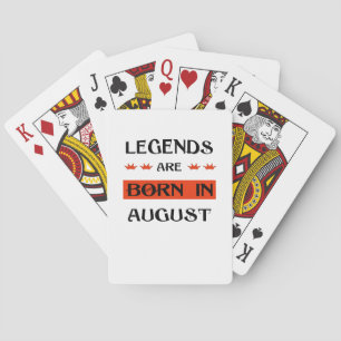 Jeu De Cartes Les Légendes Sont Nées En Août