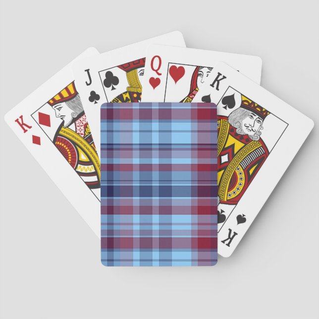 Jeu De Cartes Les Madras de la Marine Bleue (dos)