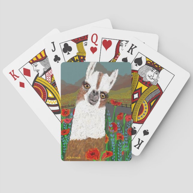 Jeu De Cartes Les magnifiques pavois et Mama Llama (dos)