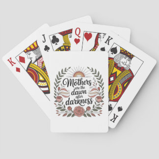 Jeu De Cartes Les mères sont l'aube après les ténèbres