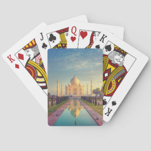Jeu De Cartes Les monuments Couleurs du Taj Mahal