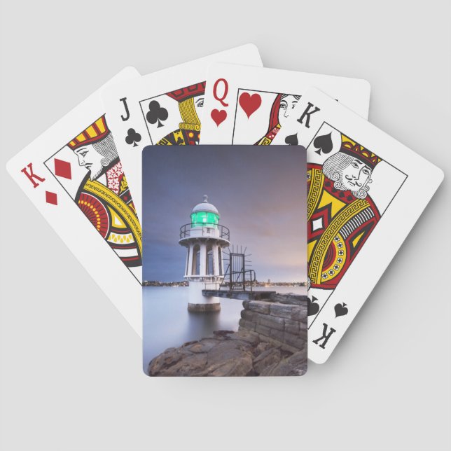 Jeu De Cartes Les phares | Cremne Point Lighthouse Australie (dos)