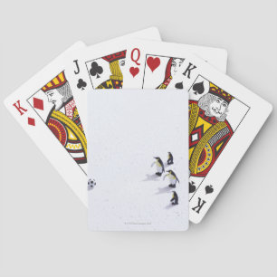 Jeu De Cartes Les pingouins jouant au football