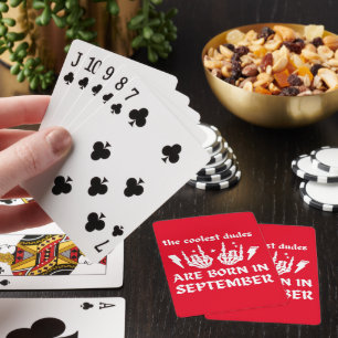 Jeu De Cartes LES PLUS COLORÉS SONT NÉS À L'anniversaire de SEPT