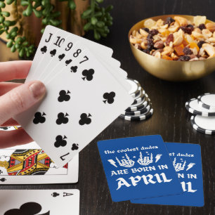 JEU DE CARTES LES PLUS COLORÉS SONT NÉS EN AVRIL