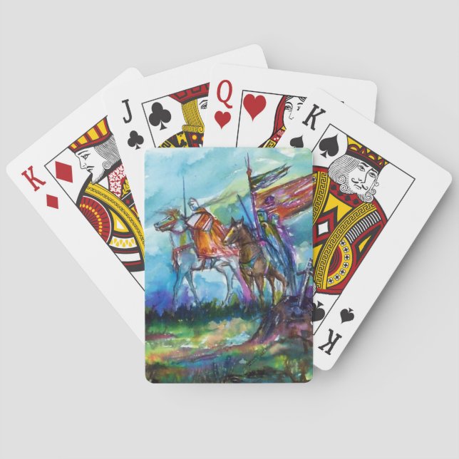 JEU DE CARTES LES RIDERS DANS LA TEMPÊTE (dos)