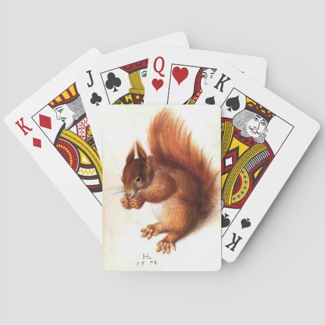 Jeu De Cartes L'ESCALIER AUX NUTS par Albrect Durer (dos)