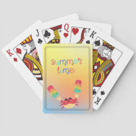 Jeu De Cartes L'été, jouer aux cartes