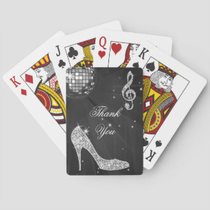 Jeu De Cartes L'étincelle gîte le Merci noir d'anniversaire de