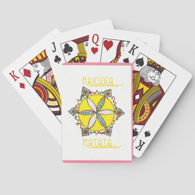 Jeu De Cartes L'étoile à la fabrication de Hakuna Matata (dos)