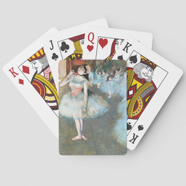 Jeu De Cartes L'étoile par Edgar Degas (dos)