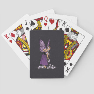 Jeu De Cartes L'étoile rougeoyante fleurit la fille féerique