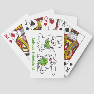 Jeu De Cartes Lettuce Entertain U Cartoon Lapin Lapins