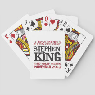 Jeu De Cartes L'euro visite de Stephen King