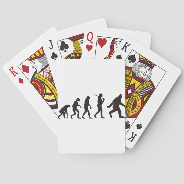 Jeu De Cartes L'Évolution De Bigfoot (dos)